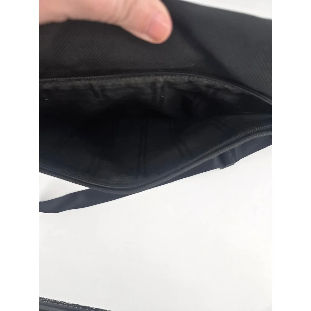 Tumi Messenger Bag Mens OS 4368D3 Black Ballistic Nylon Crossbody*